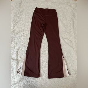 Wilo Chocolate Brown women Leggings with Flare